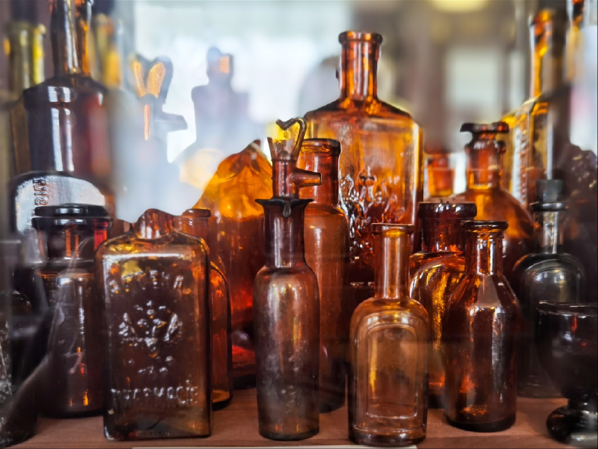 Аптекарские склянки 19 века